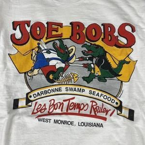 Vintage Joe Bob’S Restaurant Employee Louisiana Bon Shirt